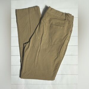 Free Fly Cotton and Bamboo blend Khaki Pants 36 x 32